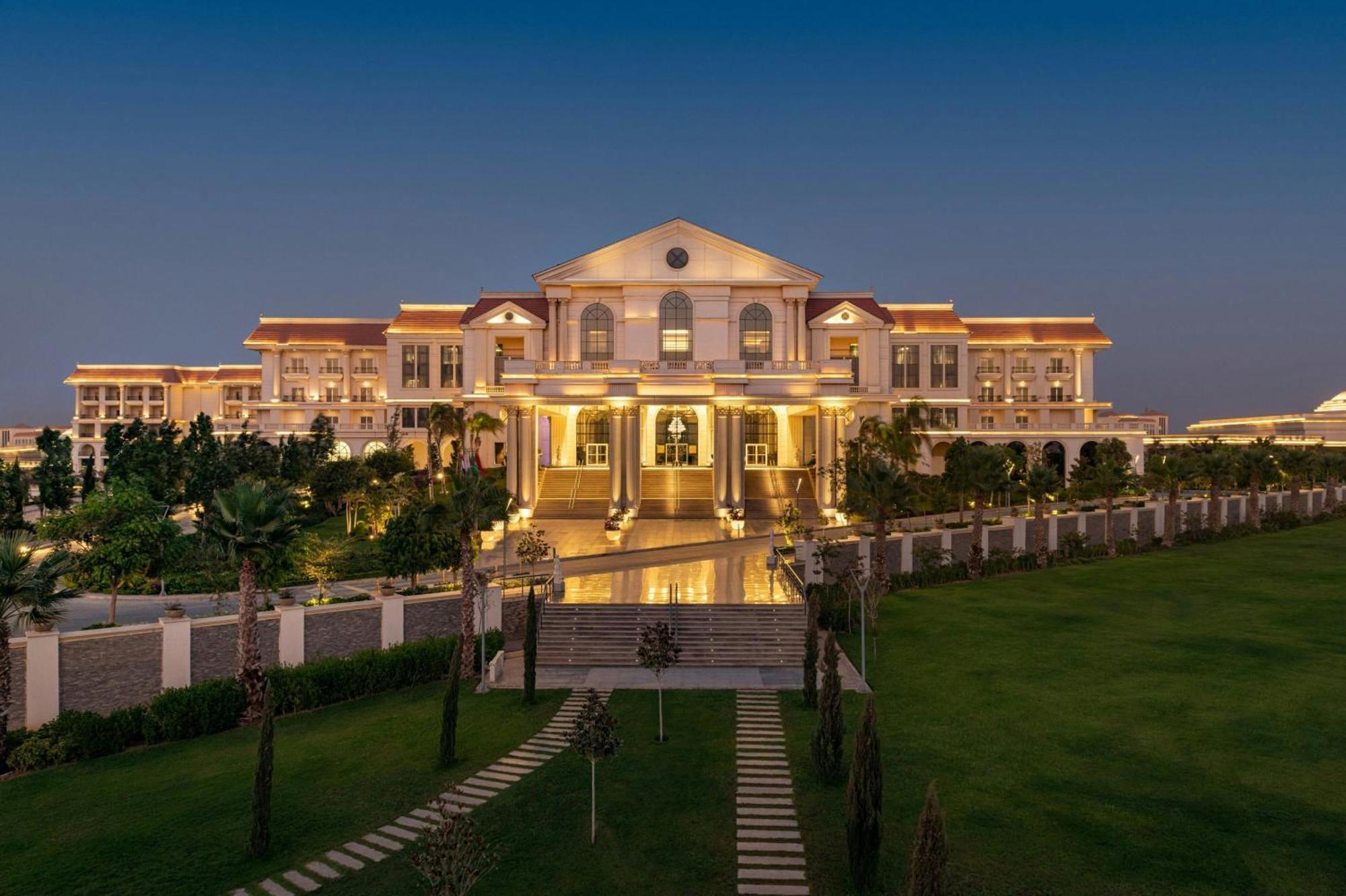 The St Regis New Capital Cairo Hotel Exterior photo The Leela Palace, New Delhi