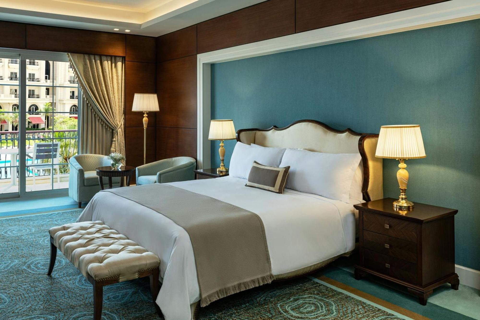 The St Regis New Capital Cairo Hotel Exterior photo A bedroom at the hotel